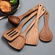 wood kitchen utensil set